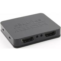 Trimate HDMI分配器 1入力2画面同時出力 4K TR-HDMS60 1個 67-4918-64（直送品）