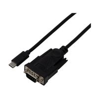 アイネックス USBーC ー シリアル変換ケーブル ADV-130 1個 67-9238-43（直送品）