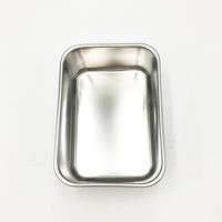 クライミング ステンレス深型組バット(酸洗浄済)211×151×77mm 3号 4-6277-07 1個（直送品）