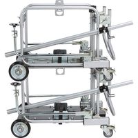 畑屋製作所 ハタヤ 移動用照明台車 台車のみ MLSD-0N 1台 436-4217（直送品）