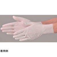 エブノ ディスポラテックスグローブ 粉付 L 100枚×20箱 450L 1枚(2000枚) 67-9341-49（直送品）