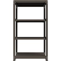 ICHIMAI 重量ボルトレスラック 段荷重1000Kg H2100×W1200×D600 天地4段 単体グレー TH1000-746T4（直送品）