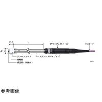 安立計器 低温用温度計 表面温度センサセット 接触サポートKタイプ HR-1100K+AX-211K-00-1-TC1-ASP 1セット（直送品）