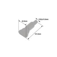 日立Astemoアフターマーケットジャパン バッテリーターミナルカバー 赤 DBA・DTBL用 50個入 DVC60R50 1袋(50個)（直送品）
