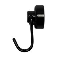 Trimate マグネットフック ブラック(非回転) TR-MGF001-16BK 1個 67-4919-53（直送品）