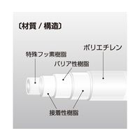 八興 フッ素バリアチューブ 3×5 100M E-BTF-3x5 1m 68-1079-90（直送品）