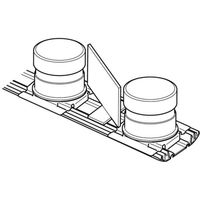 小糸製作所 小糸 黄色散光式警光灯 M型 43型(幅430mmタイプ)24V FLP43CYM 1個 364-3117（直送品）