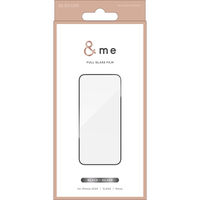 iPhone16 Pro ガラスフィルム ラインストーン風フレームデザイン PM-A24CFLGGRSSV エレコム 1個（直送品）