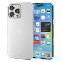 iPhone16 Pro Max ケース ソフト 衝撃吸収 ストラップホール付 クリア PM-A24DUCTCR エレコム 1個（直送品）