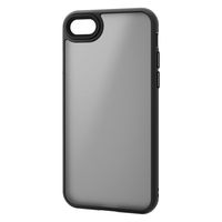 iPhone SE 第3世代/第2世代/8 ケース ハイブリッド 衝撃吸収 ブラック PMWA22SHVCKBK エレコム 1個