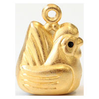 日本紐釦貿易 招福干支鈴 酉 約W16×H24mm 1個入 CF119 1セット/5個（直送品）