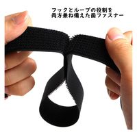 クラレファスニング マジックテープ フリーマジックタイプ 25mm巾×5m 白 F11-BERF25-5-1 1セット(3巻)