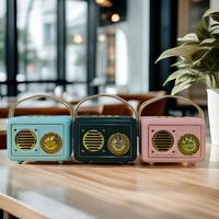 ケイブライト レトロFM・Bluetoothスピーカー FT-BT20-GR 1台