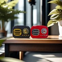 ケイブライト レトロFM・Bluetoothスピーカー FT-BT04-BK 1台