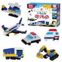 カワダ ダイヤブロック いろんなのりもの 1個