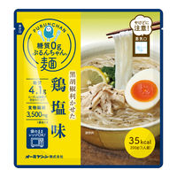 糖質0gぷるんちゃん麺 鶏塩 200g 1セット（1個×6） オーミケンシ
