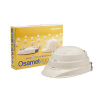 【防災ヘルメット】 加賀産業 オサメット エッグ KGO-TMG-01 1セット（10個）