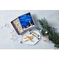 〈ヨックモック〉シガール 20本入（クリスマス限定デザイン） 1缶 三越伊勢丹 紙袋付 手土産 ギフト 洋菓子