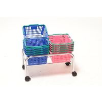 大和産業 買い物かご SLー1用 置き台 ダブル SL-1NIRENDAI 1個 538-0320（直送品）