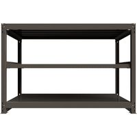 ICHIMAI 重量ボルトレスラック 段荷重1000Kg H1200×W1800×D900 天地3段 単体グレー TH1000-469T3（直送品）