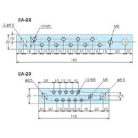 ホシモト 銅アースバー EA-22E 1個 62-2985-10（直送品）