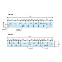ホシモト 銅アースバー EA-20E 1個 62-2985-08（直送品）
