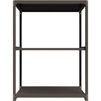 ICHIMAI 重量ボルトレスラック 段荷重1000Kg H2400×W1800×D900 天地3段 単体グレー TH1000-869T3（直送品）