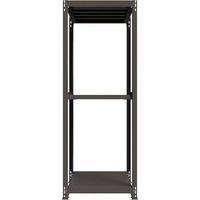 ICHIMAI 重量ボルトレスラック 段荷重1000Kg H2400×W900×D750 天地3段 単体グレー TH1000-837T3（直送品）