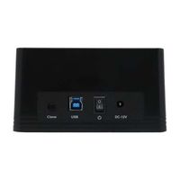 アイネックス クローン対応 USB3.2Gen1 HDD/SSDスタンド HDE-17 1個 67-9282-54（直送品）