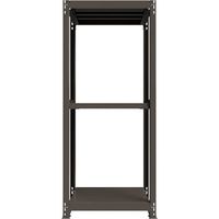 ICHIMAI 重量ボルトレスラック 段荷重1000Kg H2100×W900×D600 天地3段 単体グレー TH1000-736T3（直送品）