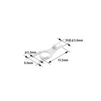 日立Astemoアフターマーケットジャパン 丸型端子 5.3mm Φ1.7mm 100個入 DR1.255 1袋(100個)（直送品）