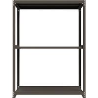 ICHIMAI 重量ボルトレスラック 段荷重1000Kg H2400×W1800×D600 天地3段 単体グレー TH1000-866T3（直送品）
