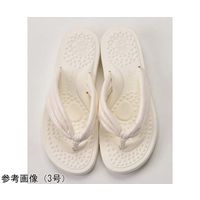 ラッキーベル スクールサンダル ホワイト 00号 67-8175-76 1足（直送品）