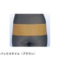 アシスト 丸型骨盤バンド ブラックグレー SS 18400 1本 68-4060-19（直送品）