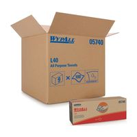 Fisherbrand(TM) CleanーWipe(クリーンワイプ) ウェット 青 100枚×9ボックス入 19-130-3475（直送品）