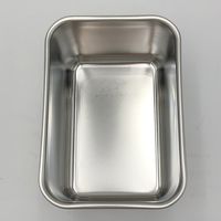 クライミング ステンレス深型組バット(酸洗浄済)122×87×59mm M0号 4-6277-04 1個（直送品）