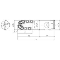 ダイジェット工業 ダイジェット スウィングボール 本体 SWBS5080C508 1台 176-0601（直送品）