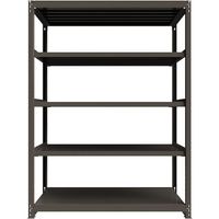 ICHIMAI 重量ボルトレスラック 段荷重1000Kg H2400×W1800×D900 天地5段 単体グレー TH1000-869T5（直送品）