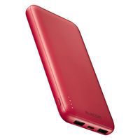 モバイルバッテリー 大容量 10000mAh USB-C×1 A×2 レッド DE-C66-10000RD エレコム 1個