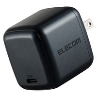 USB充電器 パソコン充電 USB-C×1 コンパクト タイプC PD 70W 黒 EC-AC8870MN エレコム 1個（直送品）