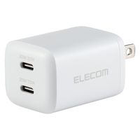 USB充電器 タイプC Type-C PD 30W USB-C×2 小型 軽量 白 EC-AC9430WH エレコム 1個