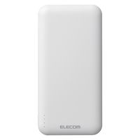 モバイルバッテリー 大容量 10000mAh USB-C×1 USB-A×2 15W ホワイト EC-C37WH エレコム 1個（直送品）