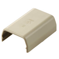 配線カバー モール 接続ユニット ストレート 壁用 フラットモール ベージュ LD-GAFJ2M エレコム 1個（直送品）