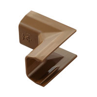 配線カバー モール 接続ユニット 入ズミ 壁用 フラットモール ブラウン LD-GAFR1MBR エレコム 1個