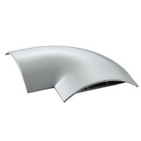 配線カバー モール 接続ユニット 曲ガリ 床用モール LD-GA1507MGY専用 グレー LD-GAM57MGY エレコム 1個（直送品）