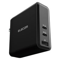 USB充電器 パソコン充電 最大140W USB-C×2 USB-A×1 黒 MPA-ACCP96140BK エレコム 1個（直送品）
