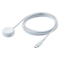 Apple Watch 充電器 USB-C ケーブル 2m 高速充電 ホワイト MPA-AWCCQ20WH エレコム 1個