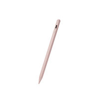 タッチペン 汎用 アクティブスタイラスペン 磁気吸着 USB-C充電 アッシュピンク P-TPACST04PN エレコム 1個