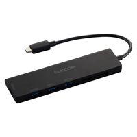 USBハブ A×5ポート C×1ポート タイプCコネクタ USB3.2(Gen2) 黒 U3HC-H060BK エレコム 1個