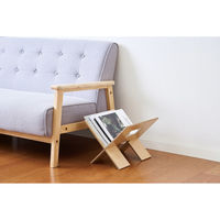 パール金属 木製マガジンラック X型 N-7150 1個